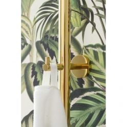 Полотенцесушитель электрический Сунержа Аскет, ширина 5 см, высота 165 см, цвет золото, 03-0850-1650