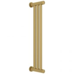 Полотенцесушитель водяной Сунержа Хорда, высота 60 см, ширина 20 см, боковое подключение 60 см, цвет матовое золото, 032-0124-0600