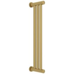 Полотенцесушитель водяной Сунержа Хорда, высота 60 см, ширина 20 см, боковое подключение 60 см, цвет матовое золото, 032-0124-0600
