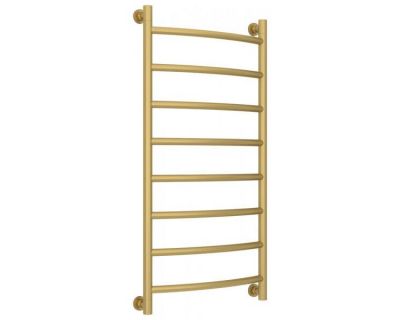 Полотенцесушитель водяной Сунержа Галант+, высота 100 см, ширина 50 см, универсальное подключение, цвет матовое золото, 032-0200-1050