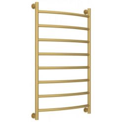 Полотенцесушитель водяной Сунержа Галант+, высота 100 см, ширина 60 см, универсальное подключение, цвет матовое золото, 032-0200-1060
