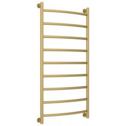 Полотенцесушитель водяной Сунержа Галант+, высота 120 см, ширина 60 см, универсальное подключение, цвет матовое золото, 032-0200-1260