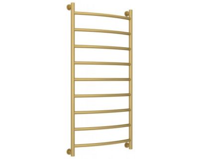 Полотенцесушитель водяной Сунержа Галант+, высота 120 см, ширина 60 см, универсальное подключение, цвет матовое золото, 032-0200-1260
