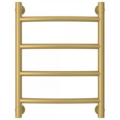 Полотенцесушитель водяной Сунержа Галант+, высота 50 см, ширина 40 см, универсальное подключение, цвет матовое золото, 032-0200-5040