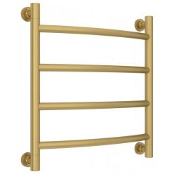 Полотенцесушитель водяной Сунержа Галант+, высота 50 см, ширина 50 см, универсальное подключение, цвет матовое золото, 032-0200-5050