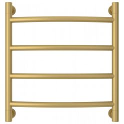 Полотенцесушитель водяной Сунержа Галант+, высота 50 см, ширина 50 см, универсальное подключение, цвет матовое золото, 032-0200-5050