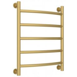 Полотенцесушитель водяной Сунержа Галант+, высота 60 см, ширина 50 см, универсальное подключение, цвет матовое золото, 032-0200-6050