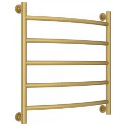 Полотенцесушитель водяной Сунержа Галант+, высота 60 см, ширина 60 см, универсальное подключение, цвет матовое золото, 032-0200-6060