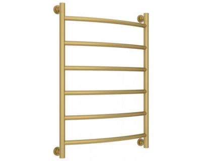 Полотенцесушитель водяной Сунержа Галант+, высота 80 см, ширина 60 см, универсальное подключение, цвет матовое золото, 032-0200-8060
