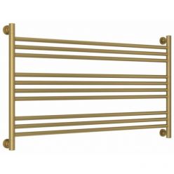 Полотенцесушитель водяной Сунержа Богема L, ширина 110 см, высота 60 см, универсальное подключение, цвет матовое золото, 032-0202-6011