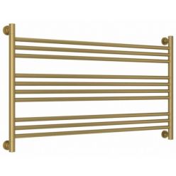 Полотенцесушитель водяной Сунержа Богема L, ширина 110 см, высота 60 см, универсальное подключение, цвет матовое золото, 032-0202-6011