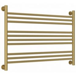 Полотенцесушитель водяной Сунержа Богема L, ширина 90 см высота 60 см, универсальное подключение, цвет матовое золото, 032-0202-6090