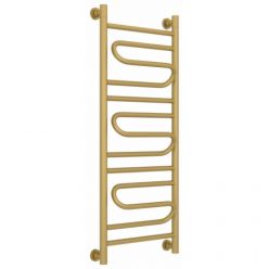 Полотенцесушитель водяной Сунержа Элегия+, высота 100 см, ширина 40 см, универсальное подключение, цвет матовое золото, 032-0205-1040