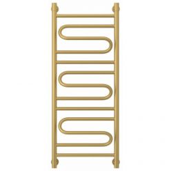 Полотенцесушитель водяной Сунержа Элегия+, высота 100 см, ширина 40 см, универсальное подключение, цвет матовое золото, 032-0205-1040