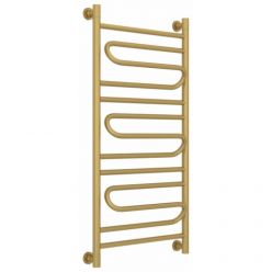 Полотенцесушитель водяной Сунержа Элегия+, высота 100 см, ширина 50 см, универсальное подключение, цвет матовое золото, 032-0205-1050