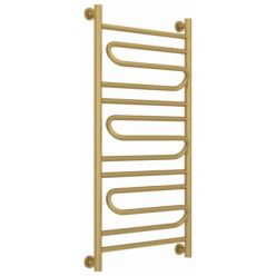 Полотенцесушитель водяной Сунержа Элегия+, высота 100 см, ширина 50 см, универсальное подключение, цвет матовое золото, 032-0205-1050