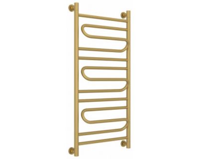 Полотенцесушитель водяной Сунержа Элегия+, высота 100 см, ширина 50 см, универсальное подключение, цвет матовое золото, 032-0205-1050
