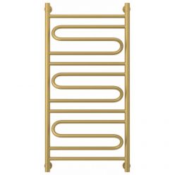 Полотенцесушитель водяной Сунержа Элегия+, высота 100 см, ширина 50 см, универсальное подключение, цвет матовое золото, 032-0205-1050