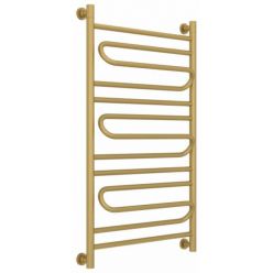 Полотенцесушитель водяной Сунержа Элегия+, высота 100 см, ширина 60 см, универсальное подключение, цвет матовое золото, 032-0205-1060