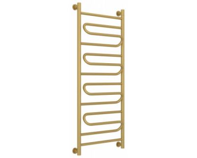 Полотенцесушитель водяной Сунержа Элегия+, высота 120 см, ширина 50 см, универсальное подключение, цвет матовое золото, 032-0205-1250
