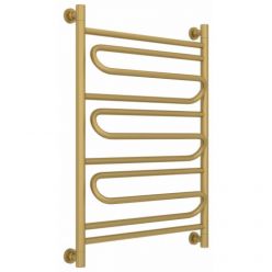 Полотенцесушитель водяной Сунержа Элегия+, высота 80 см, ширина 60 см, универсальное подключение, цвет матовое золото, 032-0205-8060