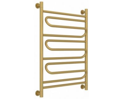 Полотенцесушитель водяной Сунержа Элегия+, высота 80 см, ширина 60 см, универсальное подключение, цвет матовое золото, 032-0205-8060