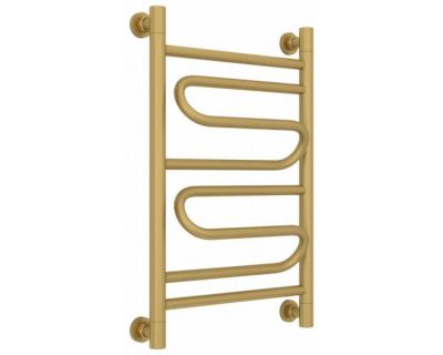 Полотенцесушитель водяной Сунержа Элегия+, высота 60 см, ширина 40 см, универсальное подключение, цвет матовое золото, 032-0205-6040
