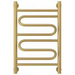 Полотенцесушитель водяной Сунержа Элегия+, высота 60 см, ширина 40 см, универсальное подключение, цвет матовое золото, 032-0205-6040