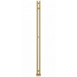 Полотенцесушитель водяной Сунержа Нюанс EU50+, высота 154 см, ширина 5 см, нижнее подключение, цвет матовое золото, 032-0212-1545