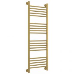 Полотенцесушитель водяной Сунержа Богема+, высота 120 см, ширина 40 см, цвет матовое золото, 032-0220-1240