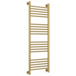 Полотенцесушитель водяной Сунержа Богема+, высота 120 см, ширина 40 см, цвет матовое золото, 032-0220-1240