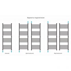 Полотенцесушитель водяной Сунержа Богема+, высота 150 см, ширина 50 см, цвет матовое золото, 032-0220-1550