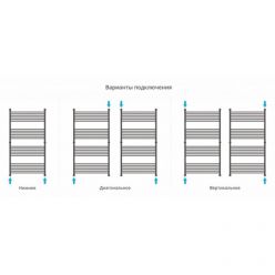 Полотенцесушитель водяной Сунержа Богема+, высота 150 см, ширина 80 см, цвет матовое золото, 032-0220-1580