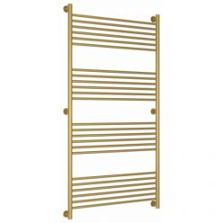 Полотенцесушитель водяной Сунержа Богема+, высота 150 см, ширина 80 см, цвет матовое золото, 032-0220-1580