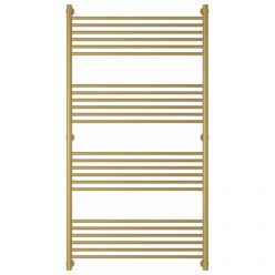 Полотенцесушитель водяной Сунержа Богема+, высота 150 см, ширина 80 см, цвет матовое золото, 032-0220-1580