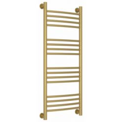 Полотенцесушитель водяной Сунержа Богема+, высота 100 см, ширина 40 см, цвет матовое золото, 032-0221-1040