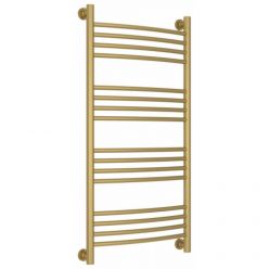 Полотенцесушитель водяной Сунержа Богема+, высота 100 см, ширина 50 см, цвет матовое золото, 032-0221-1050