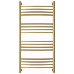 Полотенцесушитель водяной Сунержа Богема+, высота 100 см, ширина 50 см, цвет матовое золото, 032-0221-1050