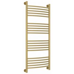 Полотенцесушитель водяной Сунержа Богема+, высота 120 см, ширина 50 см, цвет матовое золото, 032-0221-1250