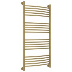 Полотенцесушитель водяной Сунержа Богема+, высота 120 см, ширина 60 см, цвет матовое золото, 032-0221-1260