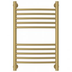 Полотенцесушитель водяной Сунержа Богема+, высота 60 см, ширина 40 см, цвет матовое золото, 032-0221-6040