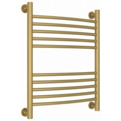 Полотенцесушитель водяной Сунержа Богема+, высота 60 см, ширина 50 см, цвет матовое золото, 032-0221-6050