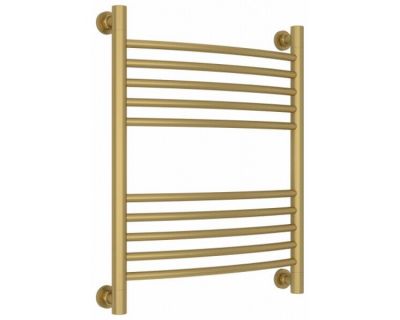 Полотенцесушитель водяной Сунержа Богема+, высота 60 см, ширина 50 см, цвет матовое золото, 032-0221-6050