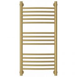 Полотенцесушитель водяной Сунержа Богема+, высота 80 см, ширина 40 см, цвет матовое золото, 032-0221-8040