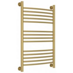 Полотенцесушитель водяной Сунержа Богема+, высота 80 см, ширина 50 см, цвет матовое золото, 032-0221-8050