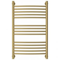 Полотенцесушитель водяной Сунержа Богема+, высота 80 см, ширина 50 см, цвет матовое золото, 032-0221-8050