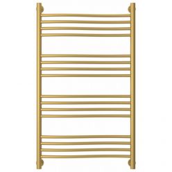 Полотенцесушитель водяной Сунержа Флюид+, высота 100, ширина 60 см, цвет матовое золото, 032-0222-1060