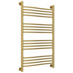 Полотенцесушитель водяной Сунержа Флюид+, высота 100, ширина 60 см, цвет матовое золото, 032-0222-1060