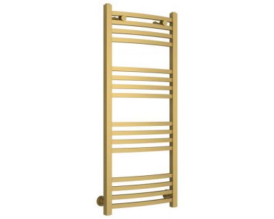 Полотенцесушитель водяной Сунержа Аркус, высота 100 см, ширина 40 см, цвет матовое золото, 032-0251-1040