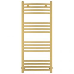 Полотенцесушитель водяной Сунержа Аркус, высота 100 см, ширина 40 см, цвет матовое золото, 032-0251-1040